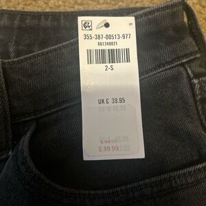 Hollister Dark Gray High-Rise Jeans